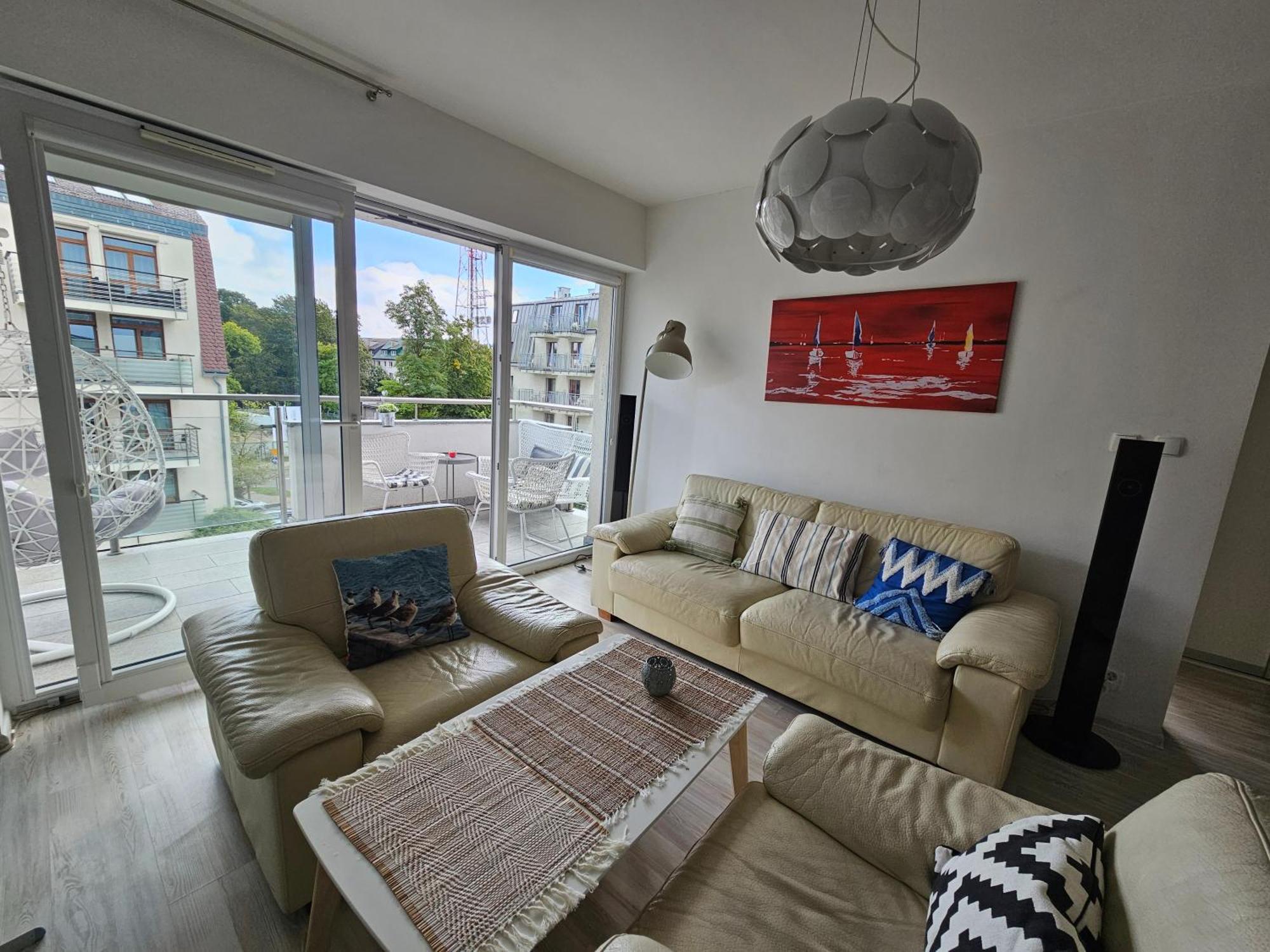 Stella Baltic Big Terrace 3 Zimmer Frei Parking 斯维诺乌伊希切 外观 照片